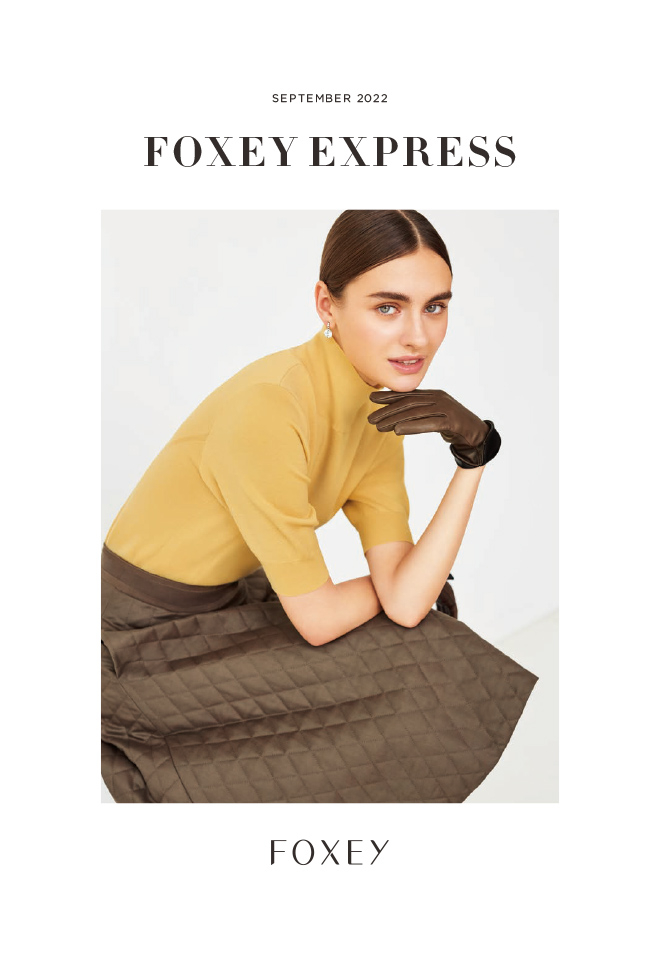 フォクシー FOXEY NEW YORK ベージュジャケット サイズ40-