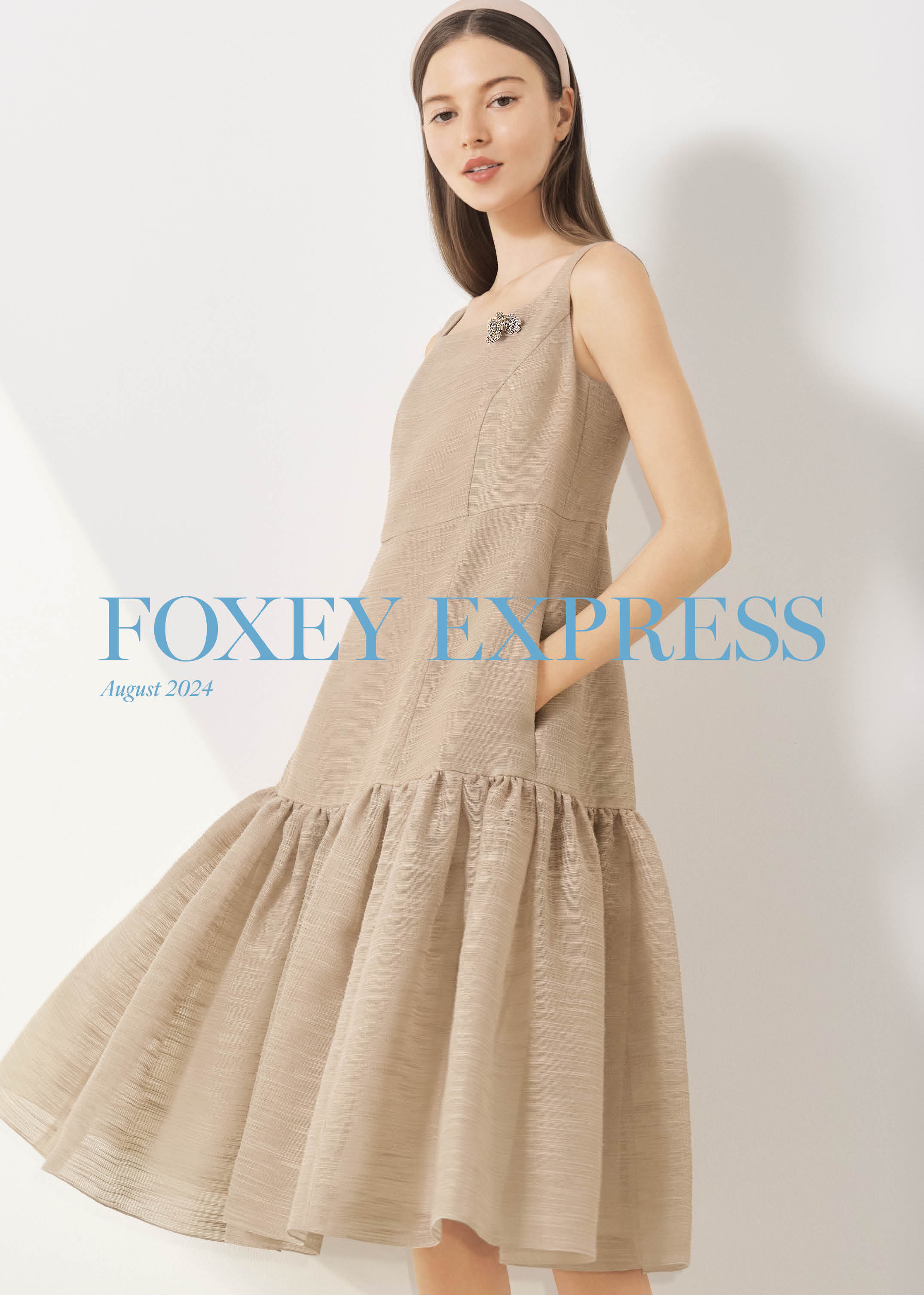 【極美品】フォクシー　ウール　ダウンベスト　フォックス　フード　ロゴ　ジップ 極美品】フォクシー ウール ダウンベスト フォックス フード
