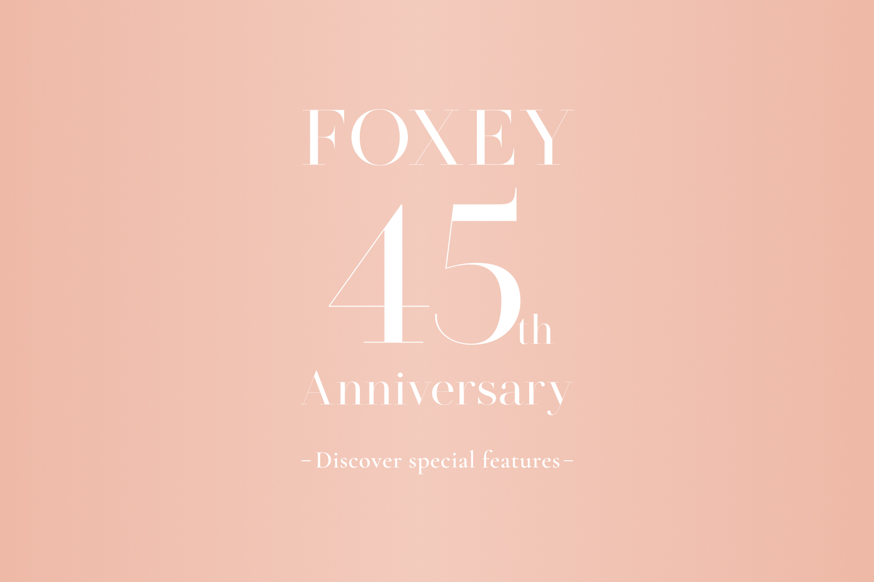 FOXEY - フォクシー ｜OFFICIAL WEBSITE TOP