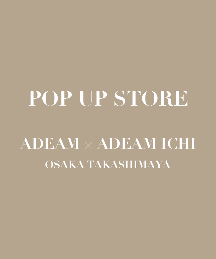 【大阪】POP UP STORE 開催のお知らせ